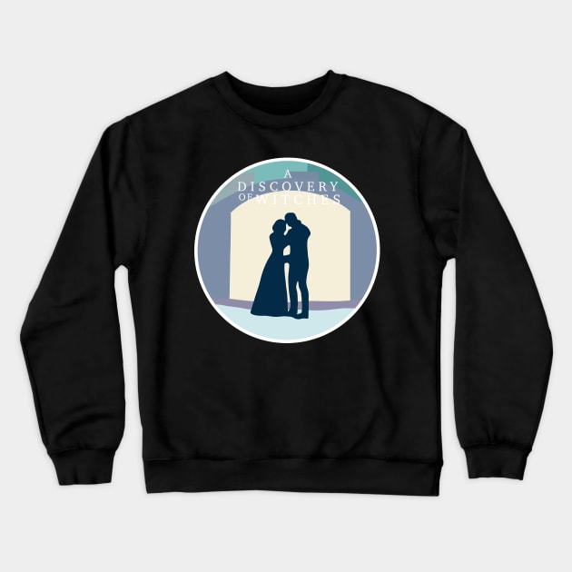 Diana and Matthew silhouette (ADOW) Crewneck Sweatshirt by JessCarrsArt